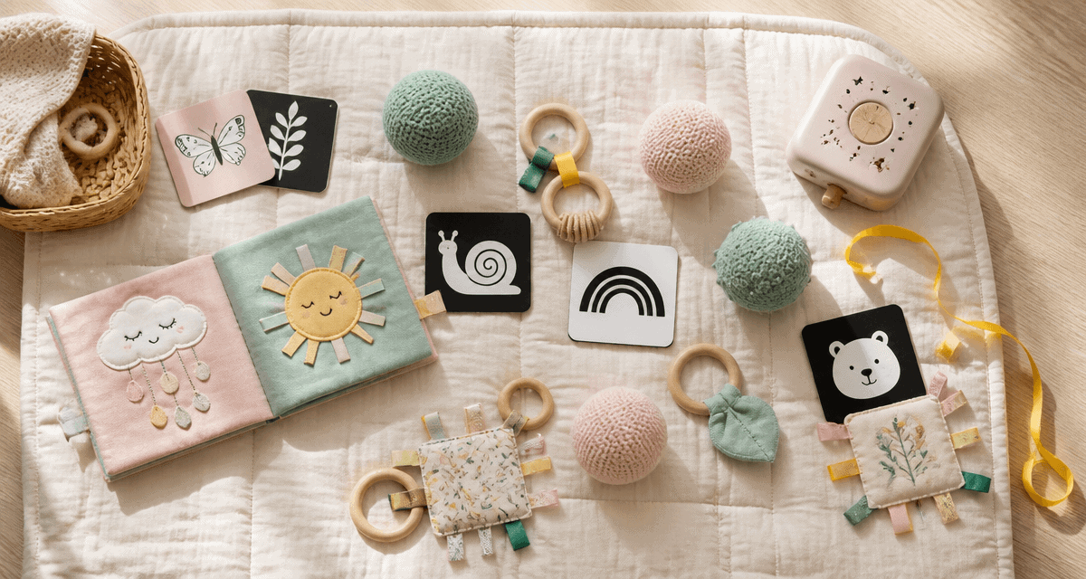 jeux sensoriel bebe tapis eveil