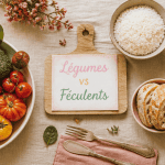 liste des legumes et feculents en image