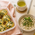 petit dejeuner sale a preparer la veille muffins et porridge salé