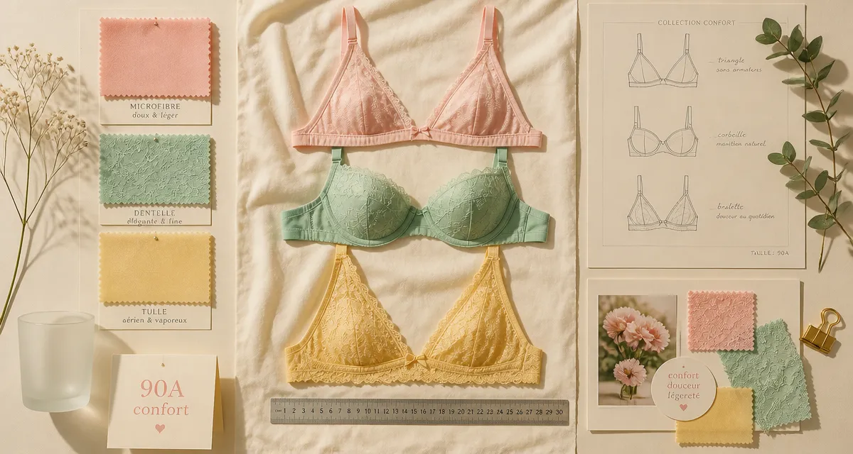 90a soutien gorge : formes idéales pour votre morphologie