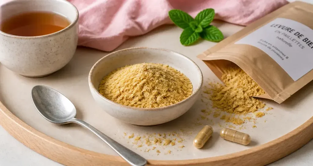 Allaitement et levure de biere : paillettes et gélules de levure