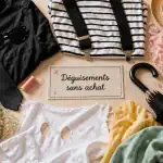 déguisement simple sans achat sur table avec accessoires