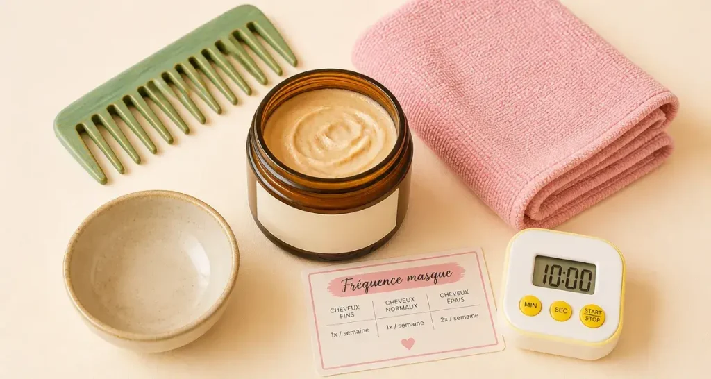 Masque cheveux : combien de fois par semaine selon votre type de cheveux