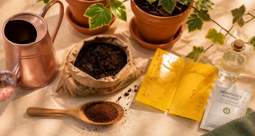 Produit anti moucheron plantes : nématodes contre moucherons racines