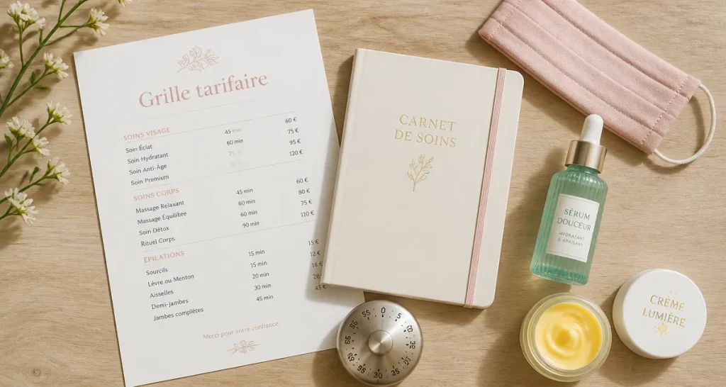 Soin du visage prix : 37 € ou 120 € en institut