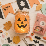 activité halloween DIY facile en 45 minutes, atelier citrouille et LED