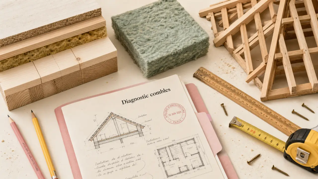 Amenager un comble perdu : chantier, isolation et diagnostic comble