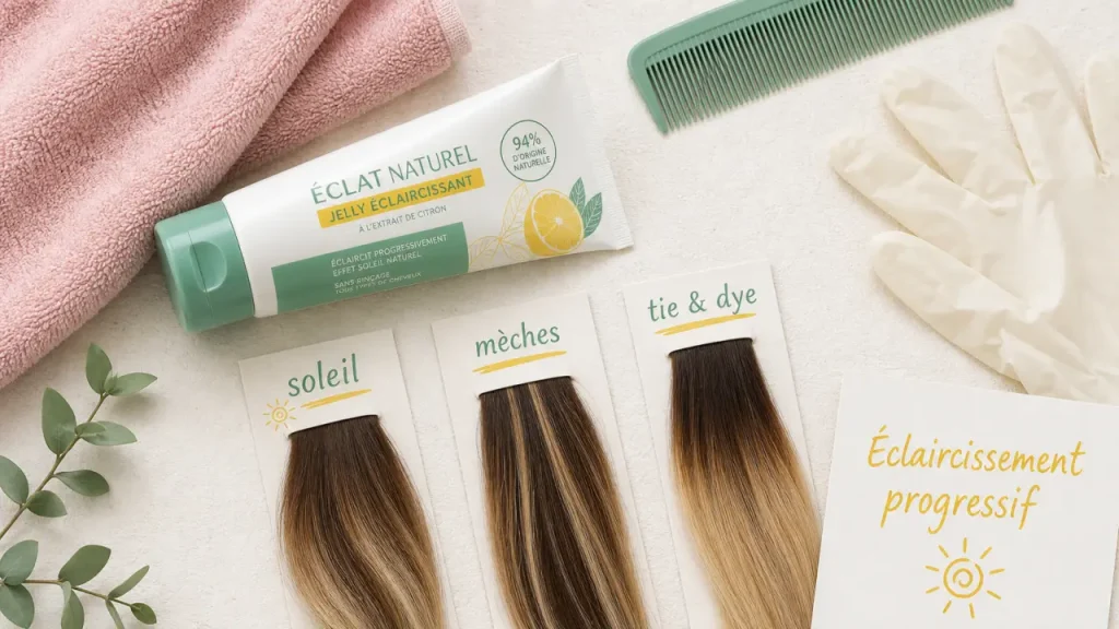 Gelée éclaircissante Garnier : jusqu’à 2 tons, 3 effets et des reflets à surveiller