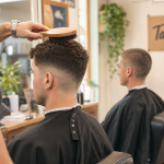 Coupe homme tendance : taper vs buzz cut en salon de coiffure