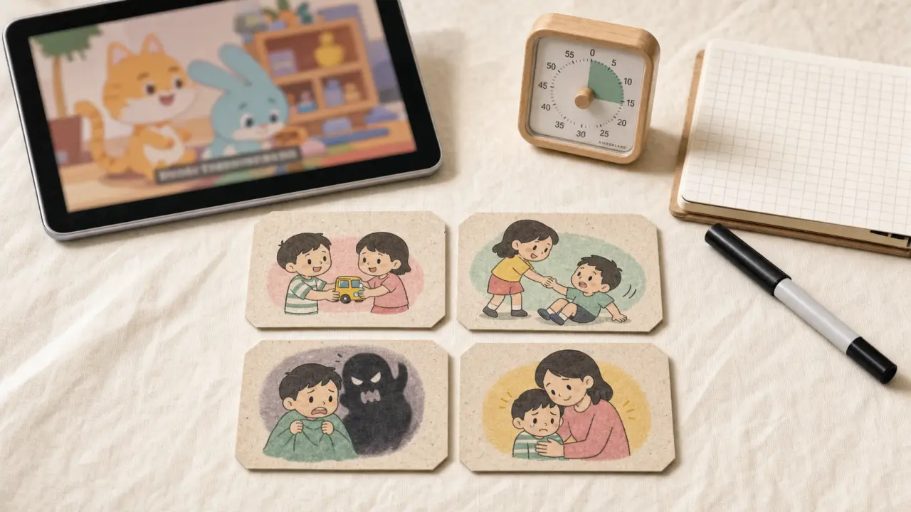 Dessin animé 3 ans intelligent : critères, durée