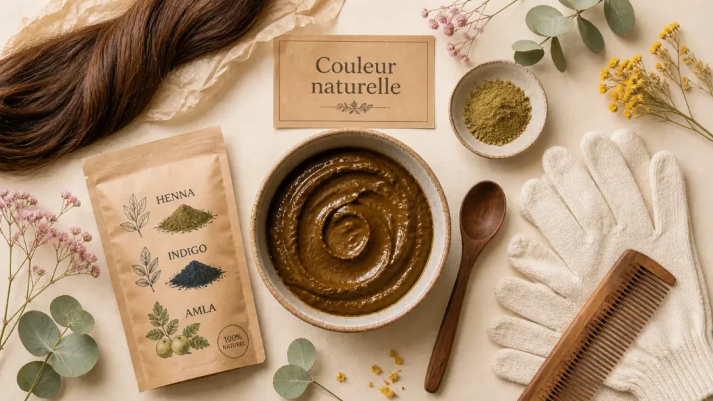 Couleur naturelle pour les cheveux blancs : couvrir sans agresser la fibre