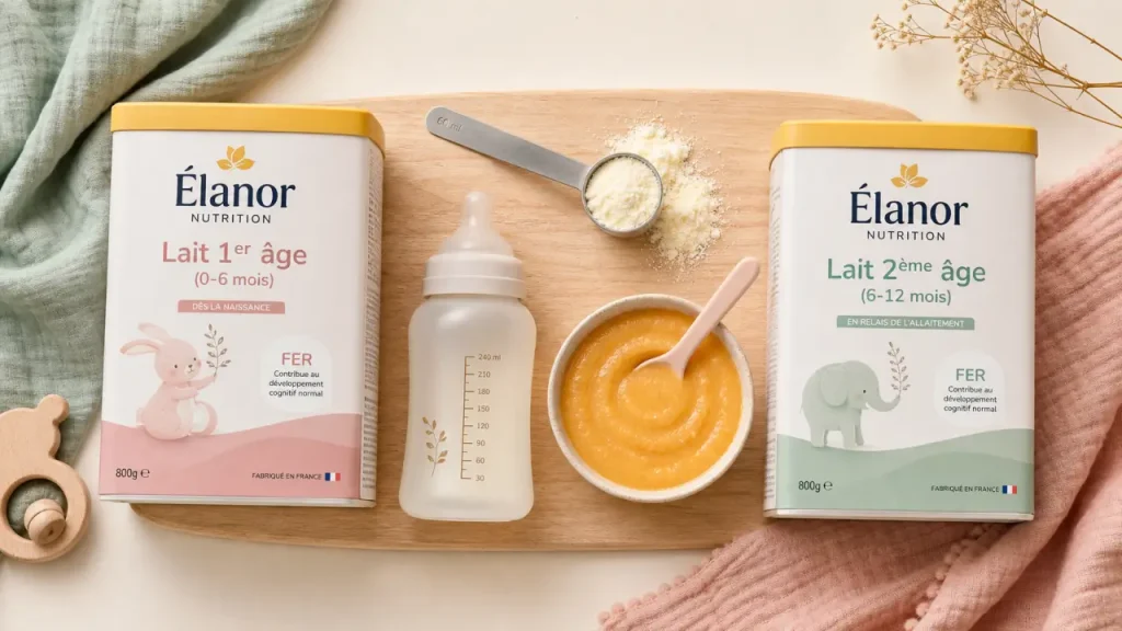 0 à 6 mois puis 6 à 12 mois : la vraie différence entre lait 1er âge et lait 2ème âge