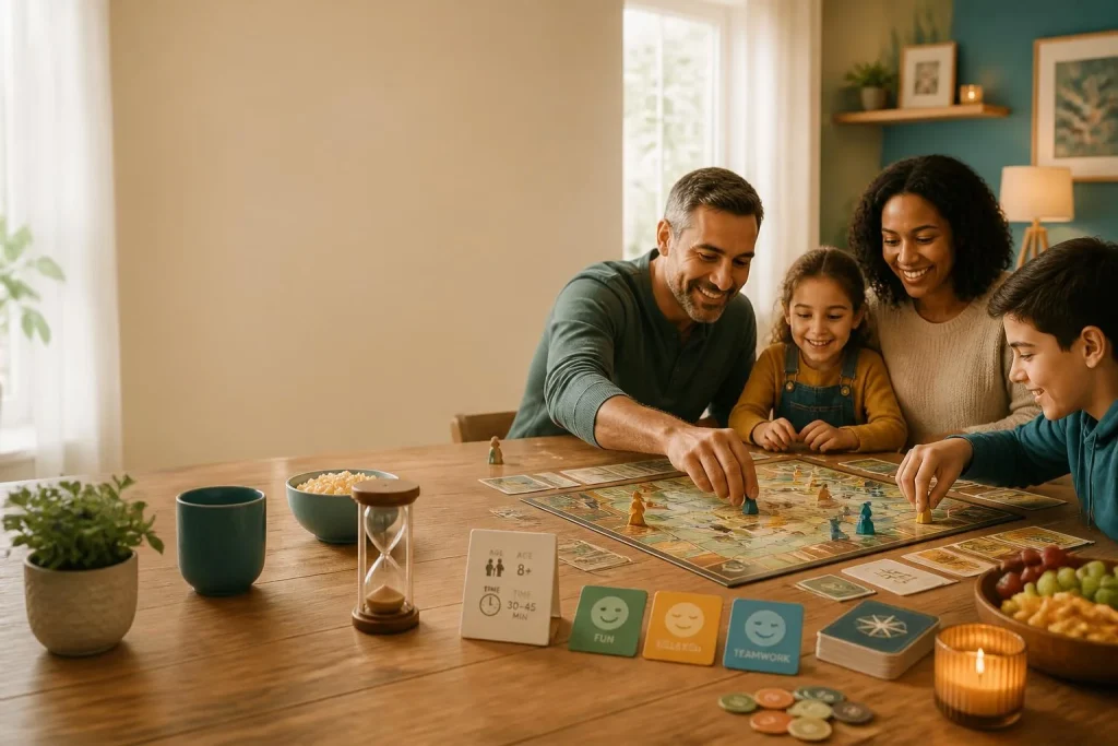 Jeux de société en famille : choisir selon l’âge, la durée et l’ambiance