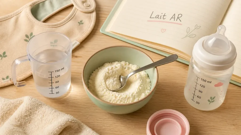 Lait anti-régurgitations : comprendre, choisir et apaiser les reflux de bébé