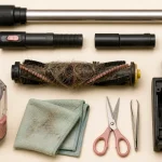 Pourquoi la brosse de mon aspirateur ne tourne plus : blocage, courroie, batterie