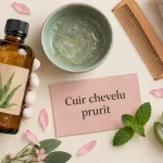 Cuir chevelu qui gratte : solution naturelle, aloe vera et rinçage doux
