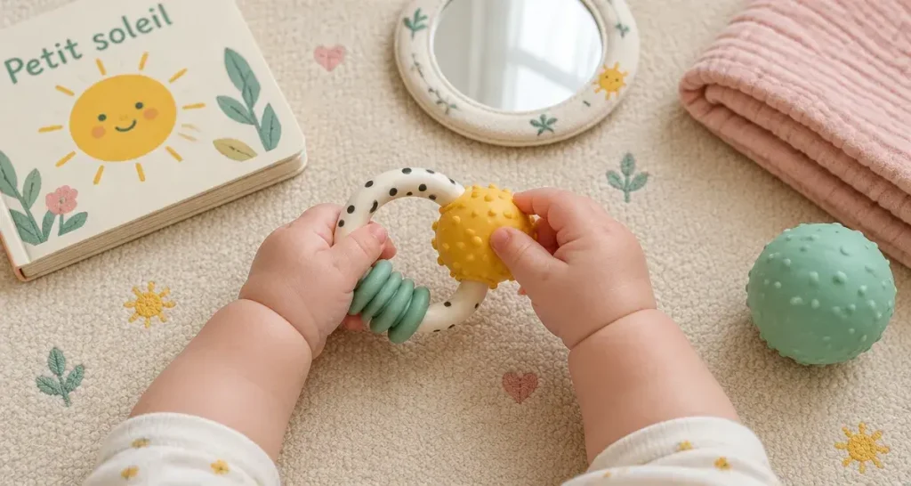 Bébé à 5 mois : les repères essentiels pour le développement, le sommeil et les repas
