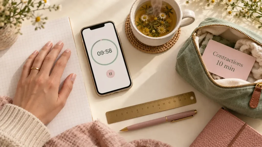 Contractions toutes les 10 minutes : début du travail, faux travail ou appel à la maternité ?