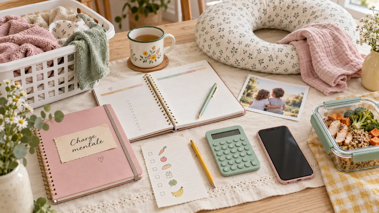 Mère aux foyer : organisation et charge mentale, outils et repas